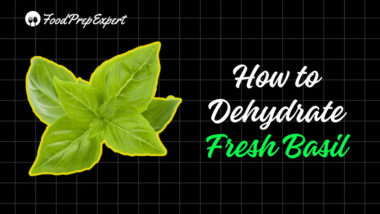 How to Dehydrate Fresh Basil